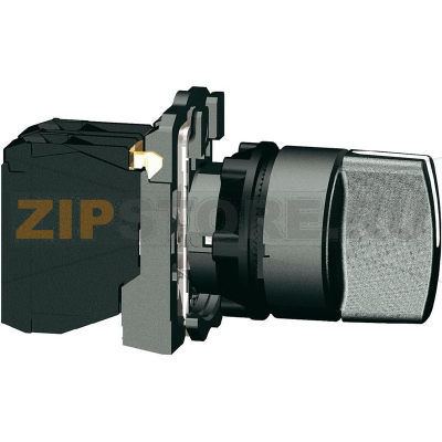 Переключатель поворотный черный, 1 x 90 ° 1 шт. Schneider Electric XB5AD21 