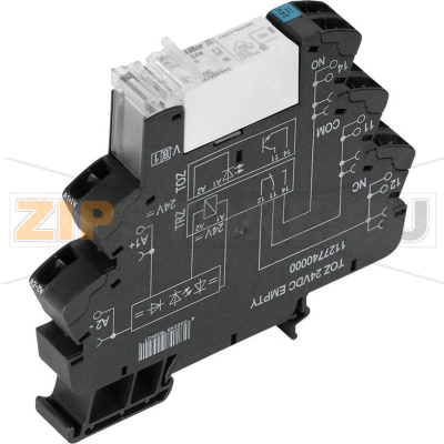 Реле согласующее 12 В/DC Weidmüller TRZ 12VDC 1CO 16A 