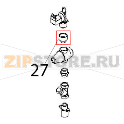 Socket F3/4, M1/2, Ø: 30x25 Angelo Po FM611E1 Socket F3/4, M1/2, Ø: 30x25 Angelo Po FM611E1Запчасть на деталировке под номером: 27