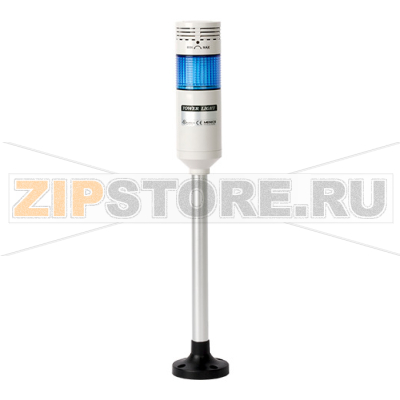 Колонна сигнальная, светодиодная, модульная, Ø: 56 мм Autonics PTE-APX-102-B 