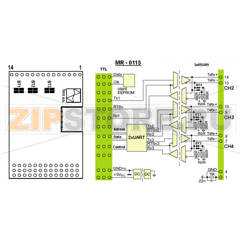 TECO MR-0115 
