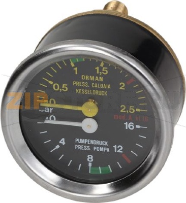 МАНОМЕТР БОЙЛЕРА-НАСОСА Ø 60 ММ 