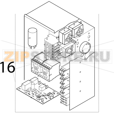 Switchboard Silanos E1000 Switchboard Silanos E1000Запчасть на деталировке под номером: 16