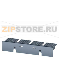 КРЫШКА КЛЕММНИКА  ВТЫЧНОГО ЦОКОЛЯ И ВЫКАТНОЙ КОРЗИНЫ ПРИНАДЛЕЖНОСТЬ ДЛЯ 4-ПОЛ. 3VA1 250 Siemens 3VA9254-0KB03