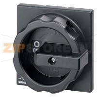 ПОВОРОТНЫЙ ПРИВОД ЧЕРН. ДЛЯ ПЕРЕКЛЮЧАТЕЛЯ 3LD2, 25A, 32A, ДЛЯ ФРОНТАЛЬНОГО МОНТАЖА, МОНТАЖ ПОСР. 4 ОТВЕРСТИЙ Siemens 3LD9224-1B