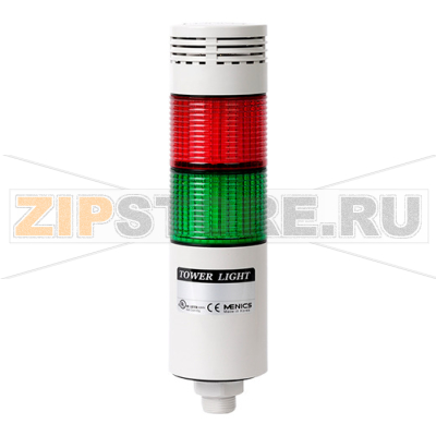 Колонна сигнальная, светодиодная, модульная, Ø: 56 мм Autonics PTE-SCZ-2FF-RG 