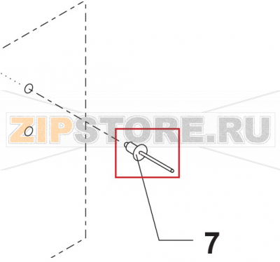 Blind Rivet ø3.2x6.4mm Bear Varimixer RN20 VL-2                                                                                     Blind Rivet ø3.2x6.4mm&nbsp;Bear Varimixer RN20 VL-2Запчасть на сборочном чертеже под номером: 7Название запчасти на датском&nbsp;языке: Blind Rivet ø3.2x6.4mm Bear Varimixer RN20 VL-2