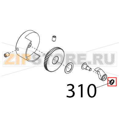 Molla richiamo saltarello LX Sirman Anniversario 300 Molla richiamo saltarello LX Sirman Anniversario 300Запчасть на деталировке под номером: 310