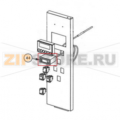 Digital thermostat 0-250°C CB GV-35/42 Digital thermostat 0-250°C CB GV-35/42

Запчасть на сборочном чертеже под номером: 44

Количество запчастей в устройстве: 1

Название запчасти CB на английском языке: Digital thermostat 0-250°C CB GV-35/42