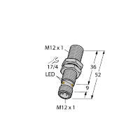 Датчик индуктивный Turck BI4U-EM12WD-VP6X-H1141/3GD