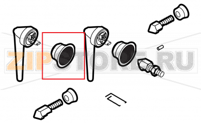 Inner door catch plastic cover Lainox VE061D   Inner door catch plastic cover Lainox VE061DЗапчасть на сборочном чертеже под номером: 31Название запчасти на английском&nbsp;языке: Inner door catch plastic cover Lainox VE061D