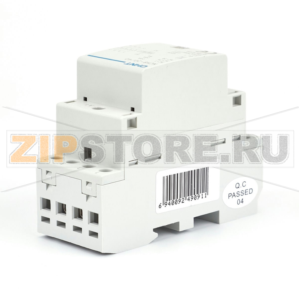 Контактор модульный 20 А, 24 В, 4НО, 50 Гц Chint NCH8-20/40 