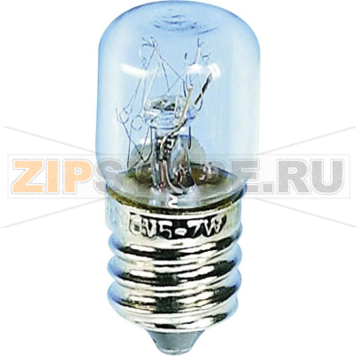 Лампа трубчатая 220-260 В, 5-7 Вт, цоколь: E14, прозрачная, 1 шт Barthelme 00252607 