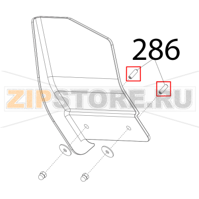 Vite senza testa CE DIN913, M5x16 Sirman Mirra 250 C Vite senza testa CE DIN913, M5x16 Sirman Mirra 250 CЗапчасть на деталировке под номером: 286