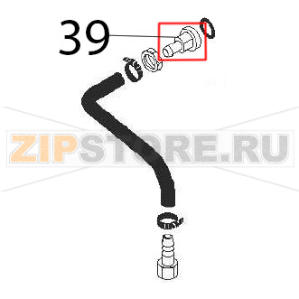 Water spout Angelo Po 04WBMEV Water spout Angelo Po 04WBMEVЗапчасть на деталировке под номером: 39