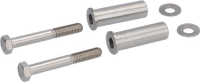 KIT PERNI CERNIERA SPORTELLO  - 2 PZ