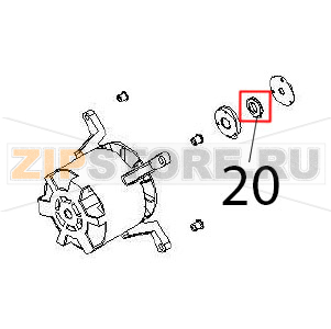 Bearing Angelo Po BX101E Bearing Angelo Po BX101EЗапчасть на деталировке под номером: 20