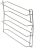 RIGHT SLIDEWAY FOR OVEN GRIDS
