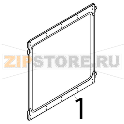 Door inside glass ass. y Angelo Po FX61E1 Door inside glass ass. y Angelo Po FX61E1Запчасть на деталировке под номером: 1