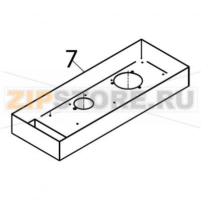 Compl. manifold tray Fagor VG-101 Compl. manifold tray Fagor VG-101Запчасть на деталировке под номером: 7Название запчасти Fagor на английском языке: Compl. manifold tray VG-101.