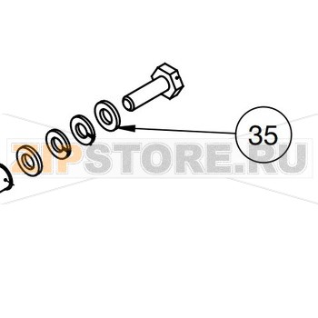 Шайба плоская, M6, DIN 125 Alto Shaam 1200-TH/III Шайба плоская, M6, DIN 125 Alto Shaam 1200-TH/IIIЗапчасть на сборочном чертеже под номером: 33Количество запчастей в комплекте: 2
