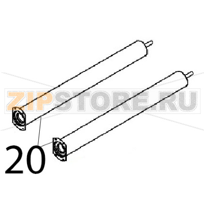 Bruciatore 12 kW Angelo Po 191PD1G Bruciatore 12 kW Angelo Po 191PD1GЗапчасть на деталировке под номером: 20