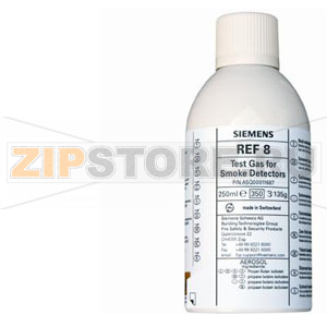 REF8 - Баллон с контрольным газом для дымовых извещателей Siemens REF8 