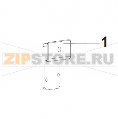 Fitting for Safety Guard Bear Varimixer RN10 VL-2                                                                                Fitting for Safety Guard Bear Varimixer RN10 VL-2Запчасть на сборочном чертеже под номером: 1Название запчасти на датском&nbsp;языке: Fitting for Safety Guard Bear Varimixer RN10 VL-2