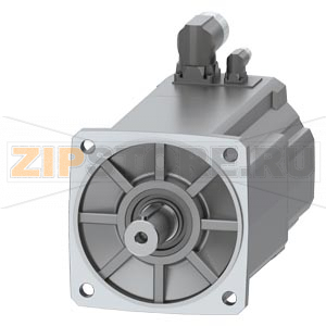 SIMOTICS S-1FK2 CT Серводвигатель М0 = 50 Нм; PN = 7,1 кВт при нн = 2000 оборотов в минуту (380-480); ПН = 4,55 кВт при нн = 1000 оборотов в минуту (200-240 В); С удерживающим тормозом; Степень защиты IP65; Вал D38x80 мм с шпонкой; Абсолютный датчик 22-би 