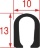 OVEN DOOR GASKET
