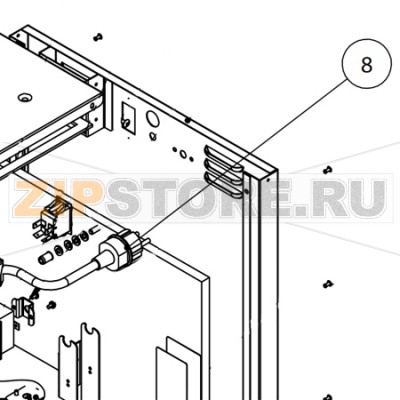Шнур питания, 230 В, 2.4 м Alto Shaam 767-SK/III Шнур питания, 230 В, 2.4 м Alto Shaam 767-SK/IIIЗапчасть на сборочном чертеже под номером: 6Количество запчастей в комплекте: 1