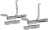 HINGES FOR OVEN KIT 2 PCS LOFRA TYPE