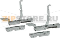 HINGES FOR OVEN KIT 2 PCS LOFRA TYPE