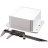 Корпус 120x120x62 мм, материал: пластик, серый, 1 шт Hammond 1555NF42GY - Корпус 120x120x62 мм, материал: пластик, серый, 1 шт Hammond 1555NF42GY