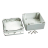Корпус 120x120x62 мм, материал: пластик, серый, 1 шт Hammond 1555NF42GY - Корпус 120x120x62 мм, материал: пластик, серый, 1 шт Hammond 1555NF42GY