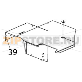 Motor cover (stainless steel) Viatto HLS-1650A Motor cover (stainless steel) Viatto HLS-1650AЗапчасть на деталировке под номером: 39