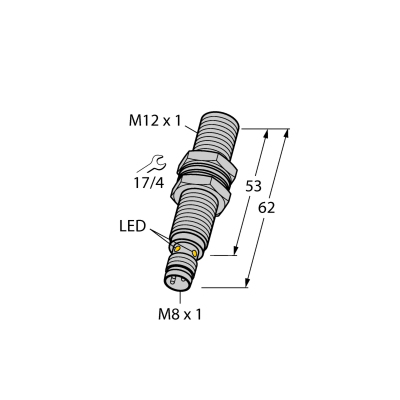 Датчик индуктивный Turck BI4-G12-AP6X-V1131 