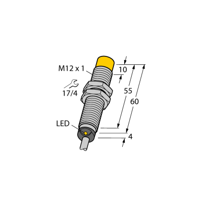 Датчик индуктивный Turck NI10U-M12E-VP6X 