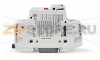 2-conductor fuse holder   ; for cylindrical fuses 10 x 38 mm; 13/32" x 11/2"; 1-pole; with blown fuse indication; 600 VAC/VDC; for DIN-rail 35 x 15 and 35 x 7.5; 16 mm; CAGE CLAMP®; 16,00 mm; light gray Wago 811-311