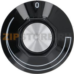 ЧЕРНАЯ РУЧКА Ø 50 ММ С РАЗМЕТКОЙ 