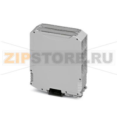Корпус для электронных устройств Phoenix Contact ME MAX 35 G 3-3 KMGY состоящий из: разборного корпуса (правая и левая части), 2 маркировочных вкладышей, 2 прозрачных крышек, промежуточного элемента, металлической защелки и пружины, корпус закрытый, 36 контактов (12 х 3), ширина: 35 мм, цвет: светло-серый.Минимальный заказ: 10 шт.Упаковка: 10 шт.