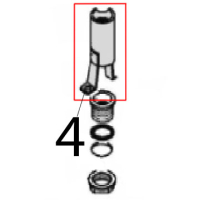 Over flow guide Angelo Po C165D