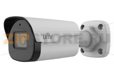 Uniview IPC2122SB-ADF40KM-I0 Видеокамера IP Уличная цилиндрическая: фикс. объектив 4,0мм, 2MP, Smart IR 40m, Mic, WDR 120dB, Ultra 265/H.264/MJPEG, Smart функции, LightHunter, MicroSD, PoE, IP67 