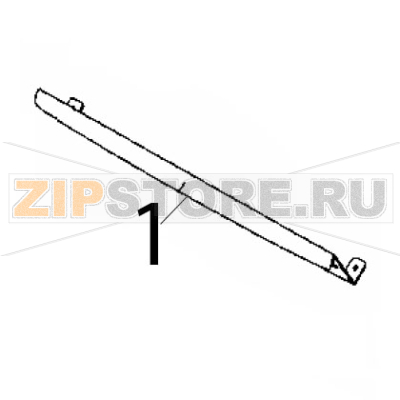 Exit bread support Rollmatic CP 42 Exit bread support Rollmatic CP 42Запчасть на деталировке под номером: 1