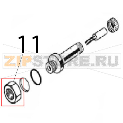 Ring nut Angelo Po C165D Ring nut Angelo Po C165DЗапчасть на деталировке под номером: 11