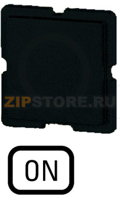 Шильдик, черный, ON Eaton 221TQ25 