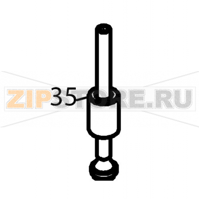 Filter&#039;s weight Fagor CO-502 B DD Filter's weight Fagor CO-502 B DDЗапчасть на деталировке под номером: 35Название запчасти Fagor на английском языке: Filter's weight CO-502 B DD.