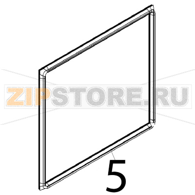 Guarnizione facciata Angelo Po FX82E2T Guarnizione facciata Angelo Po FX82E2TЗапчасть на деталировке под номером: 5