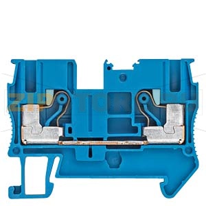 Through-type terminals IPO technology, 6 mm2 Width 8.2 mm, blue 1000V 2 closing points Siemens 8WH6000-0AH01 