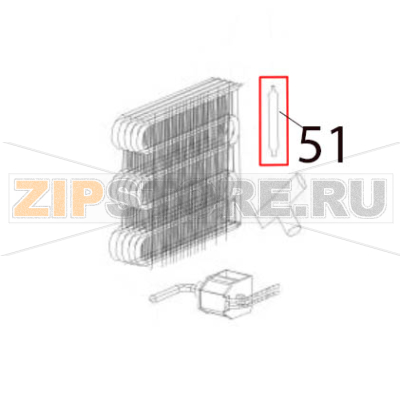 Filter Hurakan HKN-IMSD15 Filter Hurakan HKN-IMSD15Запчасть на деталировке под номером: 51